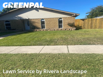 Lawn Mowingin The Colony,75056,Lawn Service by Rivera Landscape , work completed in Dec , 2025