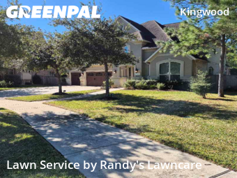Yard Mowingin Houston,77365,Yard Cutting by Randy's Lawncare , work completed in Nov , 2025