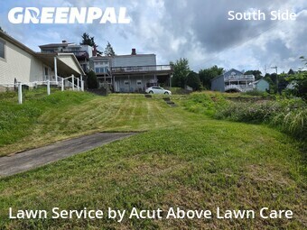 Lawn mowed in Pittsburgh, 15203