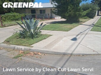 Lawn mowing work completed in Fresno, CA