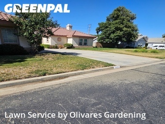 Lawn mowing work completed in Palmdale, CA