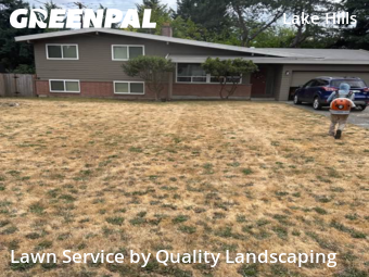 Lawn Care Servicein Bellevue,98007,Grass Cut by Quality Landscaping, work completed in Feb , 2026