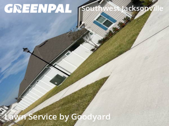Lawn Cutting in Fleming Island, 32003, Front Yard Mowing by Goodyard , work completed in Dec , 2025