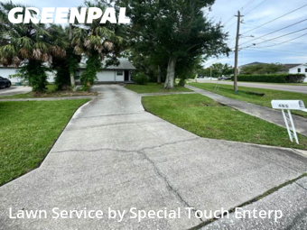 Lawn Cuttingin Oldsmar,34677,Yard Cutting by Special Touch Enterp, work completed in Dec , 2025
