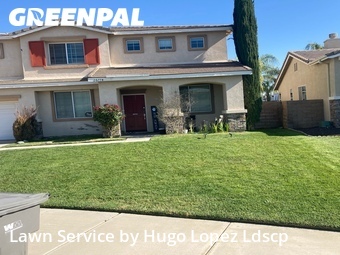 Lawn mowing work completed in Menifee, CA
