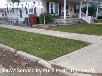 Turf Services in Lincoln Park, 48146, Yard Mowing by Pure Perfection Lawn, work completed in Dec , 2025