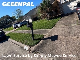Lawn Cuttingin Stafford,77477,Grass Cutting by Simply Mowed Service, work completed in Jul , 2026