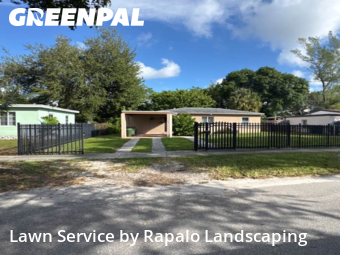 Lawn Cutin North Miami,33168,Grass Cutting by Rapalo Landscaping, work completed in Nov , 2025