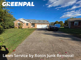 Yard Mowingin Clarksville,37042,Yard Cutting by Ronin Junk Removal , work completed in Dec , 2025