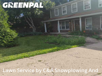 Lawn Mowing Servicein Arlington Heights,60004,Lawn Care by C&A Snowplowing And , work completed in Dec , 2025