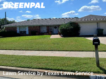 Lawn Servicein Bedford,76021,Lawn Maintenance by Texas Lawn Service, work completed in Dec , 2025