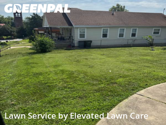 Yard Mowingin Leavenworth,66048,Grass Cutting by Elevated Lawn Care , work completed in Nov , 2025