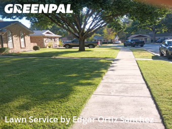 Lawn Mowing Servicein Richardson,75080,Lawn Mowing Service by Edgar Ortiz Sanchez, work completed in Dec , 2025