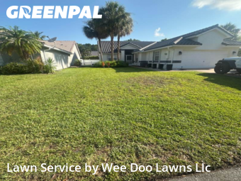 Yard Mowing in Delray Beach, 33445, Lawn Upkeep by Wee Doo Lawns Llc, work completed in Nov , 2025