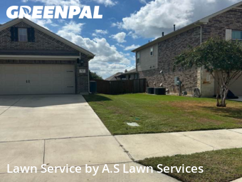 Lawn Mowin Cibolo,78108,Lawn Care Service by A.S Lawn Services, work completed in Nov , 2025