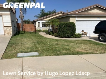 Lawn mowing work completed in Menifee, CA