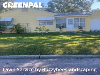 Front Yard Mowing in Gulfport, 33707, Front Yard Mowing by Buzzybeeslandscaping, work completed in Nov , 2025