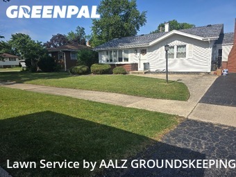 Lawn mowing work completed in Highland, CA