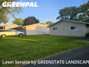 Yard Cutting in Hanover Park, 60133, Yard Grooming by GREENSTATE LANDSCAPE, work completed in Nov , 2025