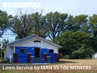 Yard Cutting in East St. Louis, 62207, Yard Care Services by MAN VS 100 MOWERS, work completed in Nov , 2025