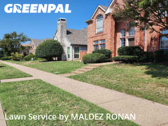 Lawn Cutin Richardson,75082,Lawn Cut by MALDEZ RONAN, work completed in Dec , 2025