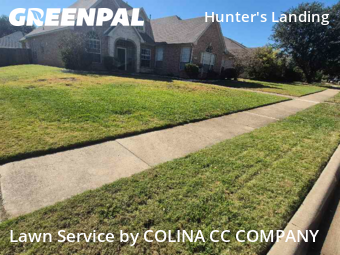 Grass Cutin Plano,75025,Lawn Mow by COLINA CC COMPANY, work completed in Nov , 2025