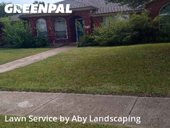 Landscaping Maintenance in Murphy, 75094, Grass Cutting by Aby Landscaping, work completed in Oct , 2025