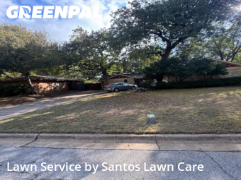 Yard Cuttingin Hurst,76054,Lawn Care by Santos Lawn Care , work completed in Nov , 2025