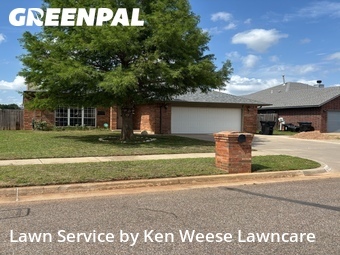 Lawn Carein Moore,73160,Lawn Cutting by Ken Weese Lawncare, work completed in Jun , 2026