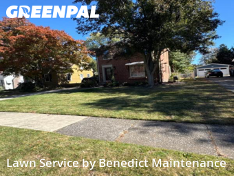 Lawn Maintenance in Fairview Park, 44126, Yard Cutting by Benedict Maintenance, work completed in Oct , 2025