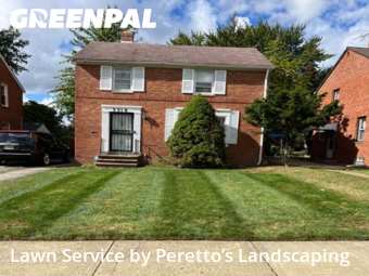 Grass Cutting in Maple Heights, 44137, Lawn Upkeep by Peretto’s Landscaping, work completed in Nov , 2025
