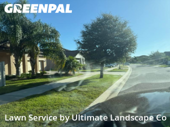 Front Yard Mowing in Sun City Center, 33573, Yard Upkeep by Ultimate Landscape Co, work completed in Dec , 2025