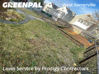 Yard Mowing in Somerville, 2144, Yard Grooming by Prodigy Contractors , work completed in Dec , 2025