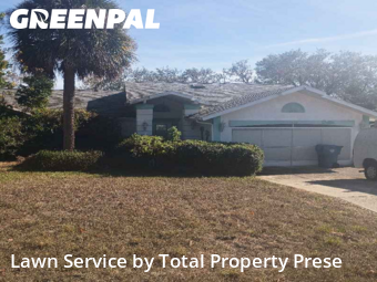 Lawn Maintenance in Spring Hill, 34609, Landscaping Maintenance by Total Property Prese, work completed in Dec , 2025