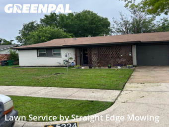 Lawn Cuttingin Haltom City,76117,Lawn Care Service by Straight Edge Mowing, work completed in Nov , 2025
