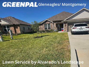 Lawn Mowin Conroe,77303,Lawn Mowing Service by Alvarado's Landscape, work completed in Dec , 2025