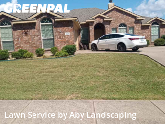 Grass Cuttingin Wylie,75098,Lawn Cutting by Aby Landscaping, work completed in Dec , 2025