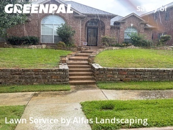 Lawn mowed in Carrollton, 75007