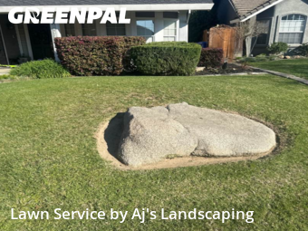 Lawn mowing work completed in Turlock, CA
