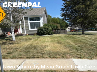 Lawn Cutin Blue Springs,64015,Lawn Maintenance by Mean Green Lawn Care, work completed in Nov , 2025
