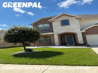 Lawn Cutin Conroe,77304,Lawn Care by Valladares Landscap, work completed in Jun , 2026