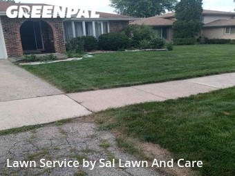 Lawn mowed in Alsip, 60803