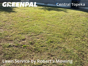 Yard Care Services in Topeka, 66606, Grass Cutting by Robert's Mowing, work completed in Nov , 2025