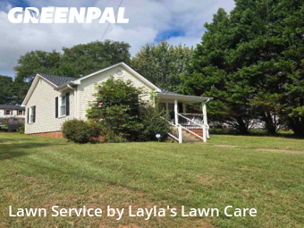 Lawn Mowingin Kannapolis,28081,Lawn Service by Layla's Lawn Care, work completed in Dec , 2025