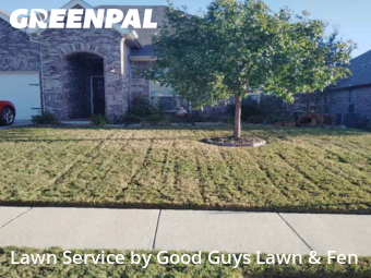 Lawn Cuttingin Burleson,76028,Lawn Cutting by Good Guys Lawn & Fen, work completed in Feb , 2026