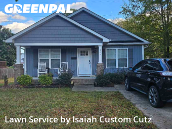 Grass Cuttingin Kannapolis,28083,Lawn Mowing Service by Isaiah Custom Cutz, work completed in Dec , 2025