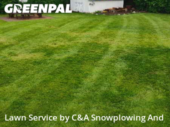 Lawn Cutin Arlington Heights,60004,Lawn Cut by C&A Snowplowing And , work completed in Dec , 2025