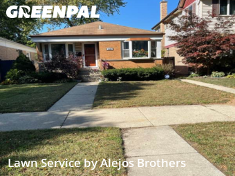 Yard Cuttingin Evanston,60202,Yard Mowing by Alejos Brothers, work completed in Jan , 2026
