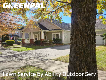 Lawn Maintenancein Huntersville,28078,Lawn Cutting by Ability Outdoor Serv, work completed in Jan , 2026
