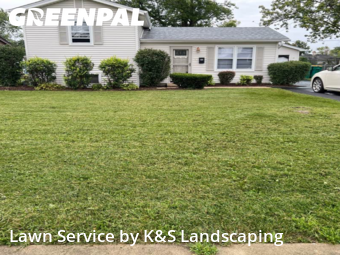 Lawn Mowing Servicein Joliet,60436,Yard Mowing by K&S Landscaping, work completed in Jan , 2026
